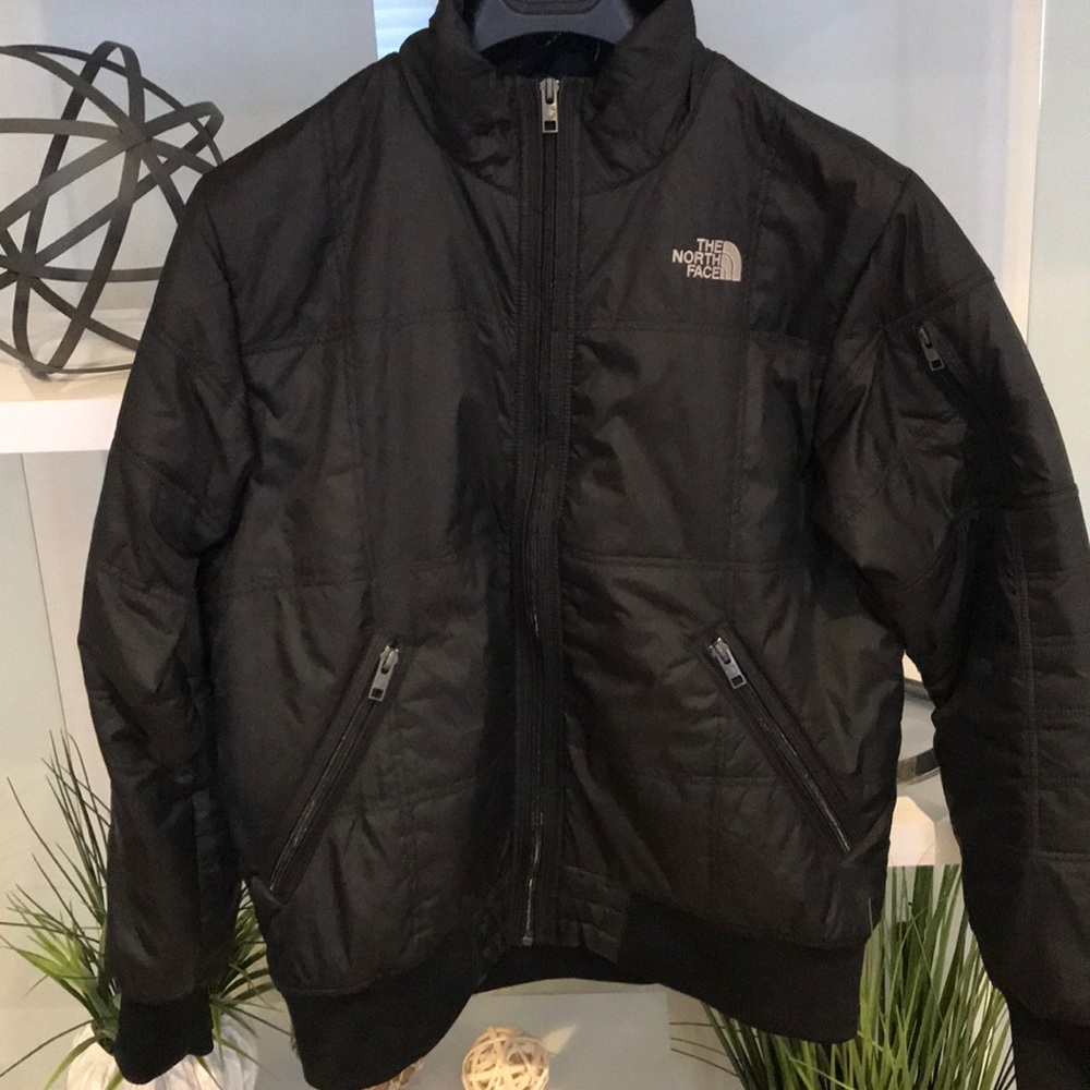 Black lightweight North Face Bomber Jacket